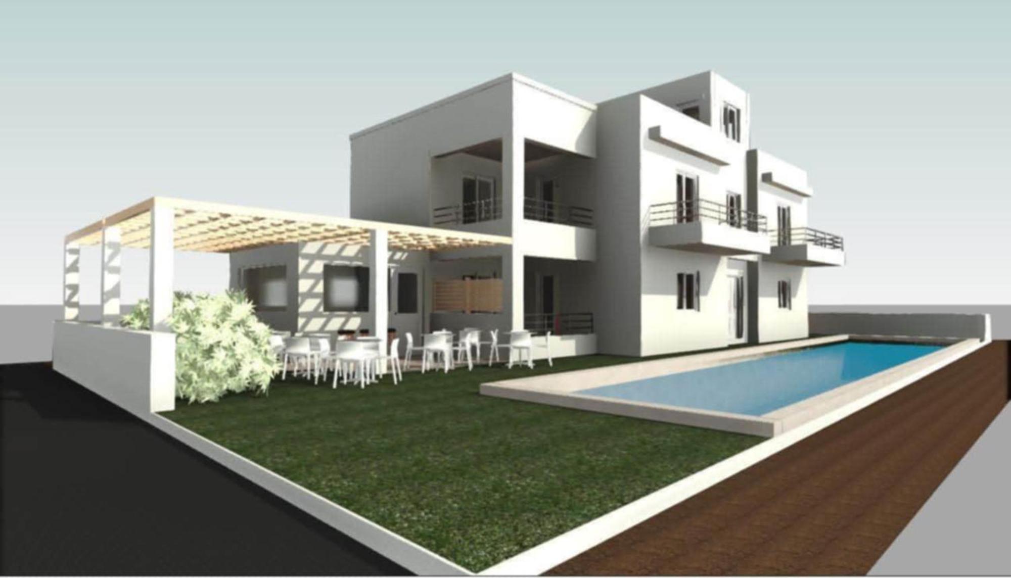 Diamond Deluxe Apartments Pool&Bar Masztihári Kültér fotó